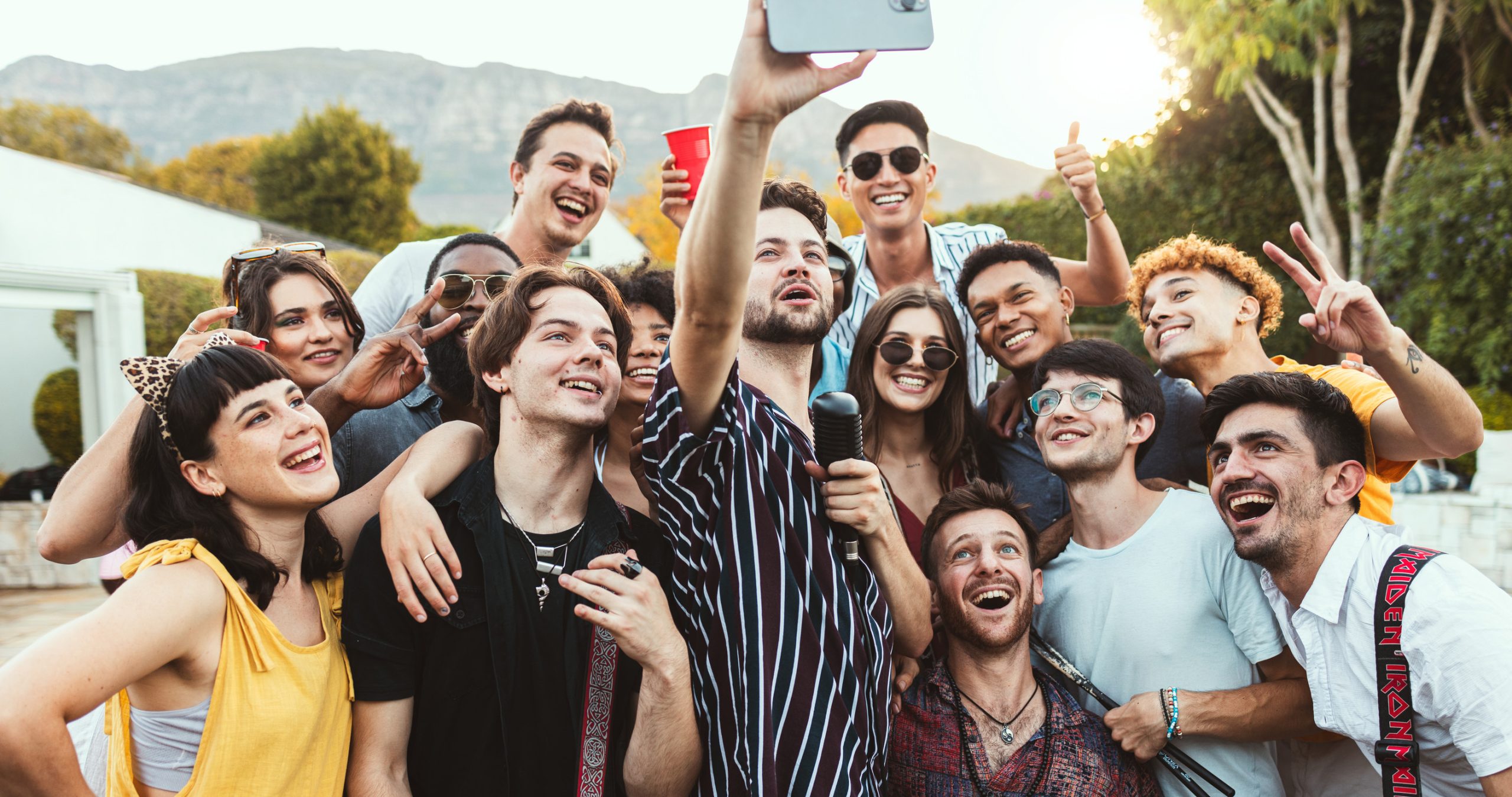 Members of Gen Z chasing viral fame