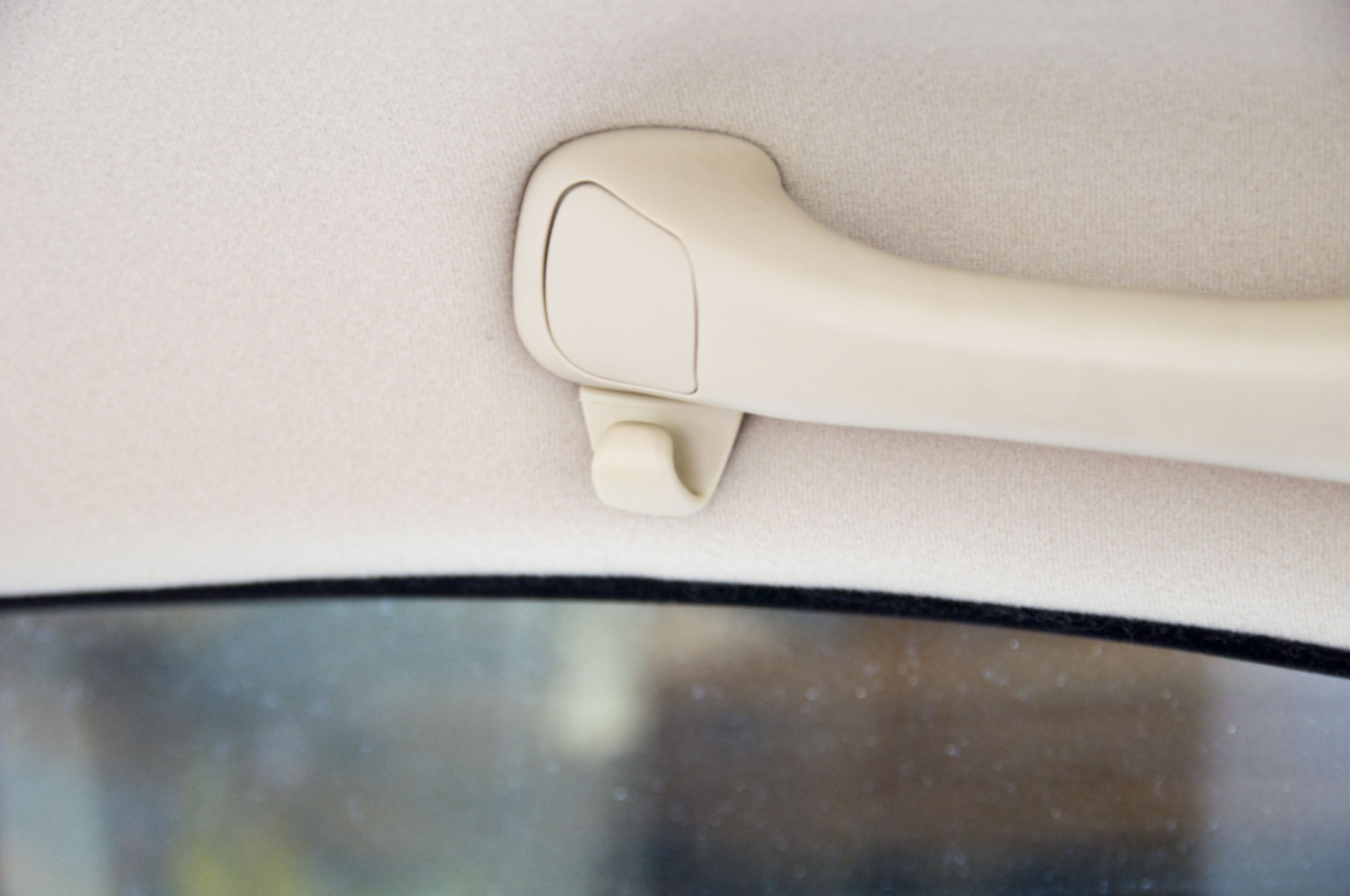 car handles above doors