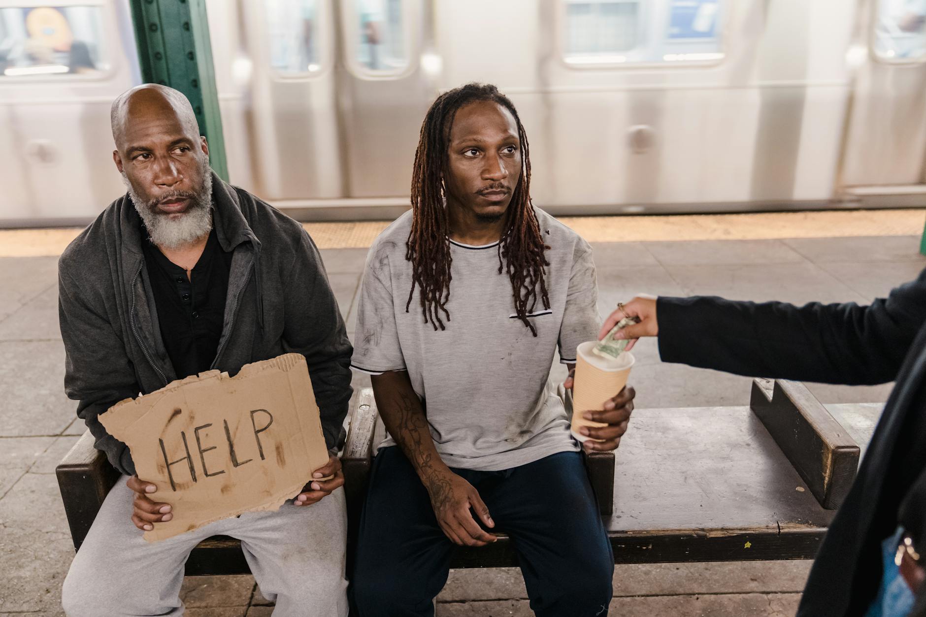 people in need of help