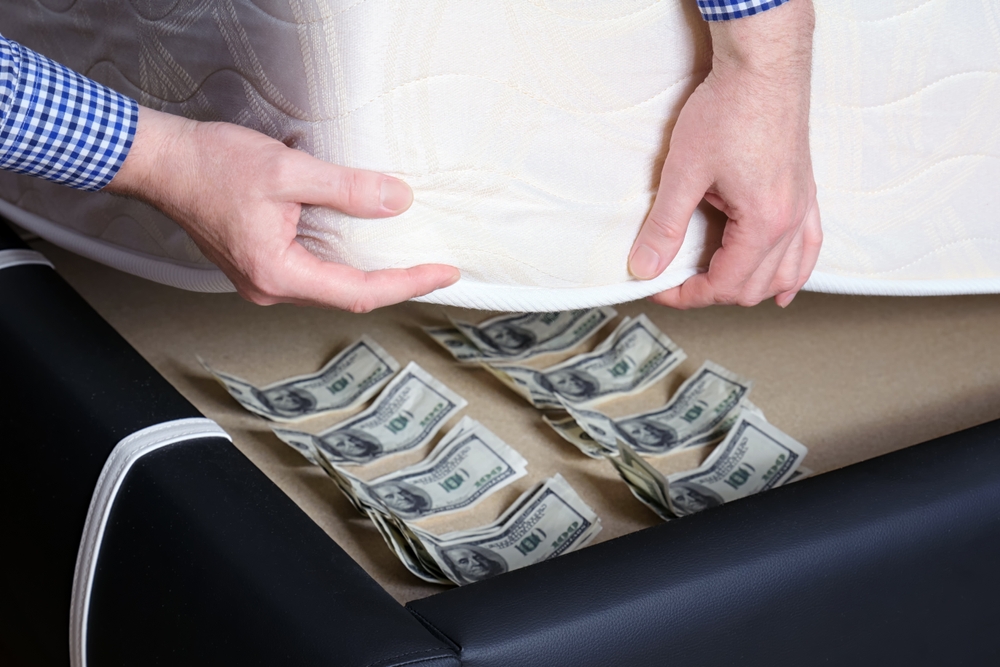 hiding spots for cash