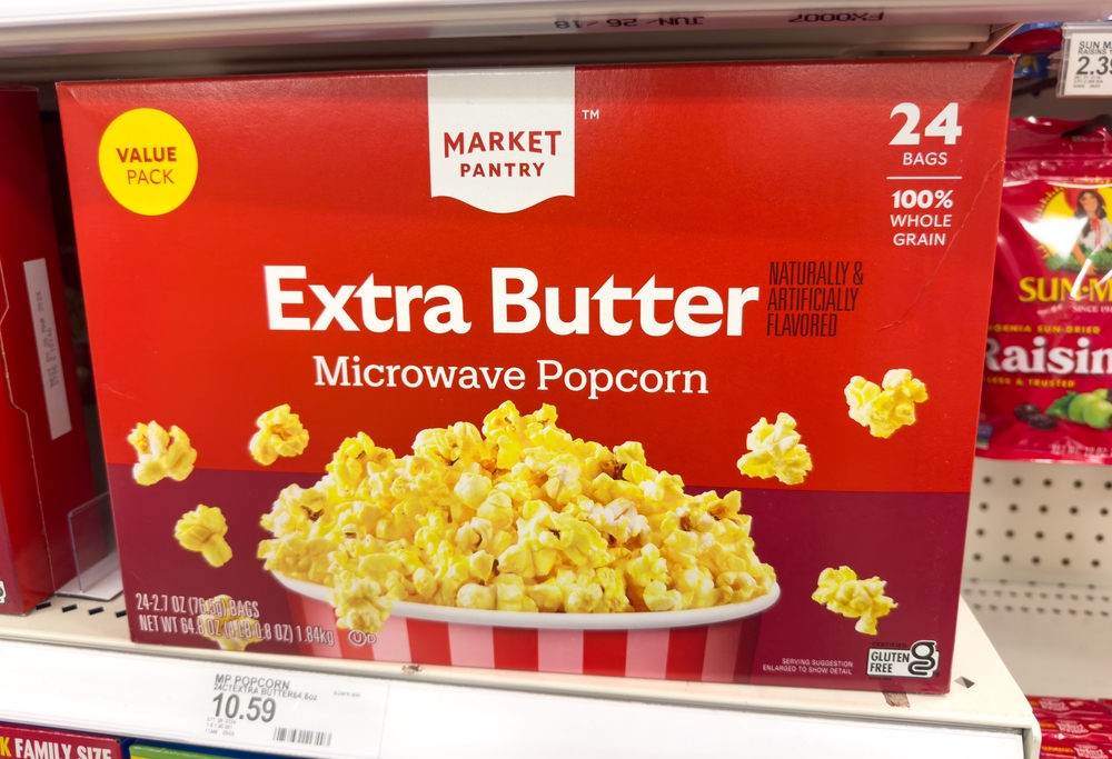 microwave popcorn chemical